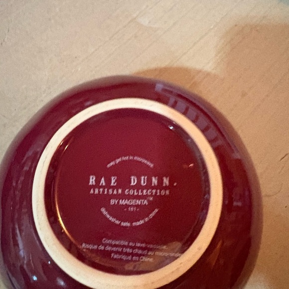 Rae Dunn Magenta Artisan Bowl - Picture 2 of 3